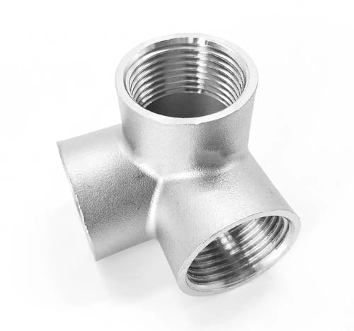 1/4 3/8 1/2 3/4 1 1-1/4 1-1/2 2 BSP Femmina 3 4 5 Modi Angolo Croce In Acciaio Inox 304 Raccordo Connettore Acqua Gas(Color:3 Ways,Size:BSPT FEMALE_1/4)