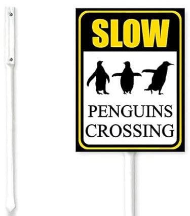 Geroclonup Panneau de signalisation avec piquet - 45,7 x 55,9 cm - En aluminium antirouille - Pour quartiers de rue, allées sauvages, décoration extérieure
