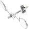EXCEART Loupe Lunettes De Bijoutiers Clip Sur Accessoires Steampunk Horlogerie Lunettes Pour Lire Lunettes Grossissantes Oculaire Monique Métal Transparent