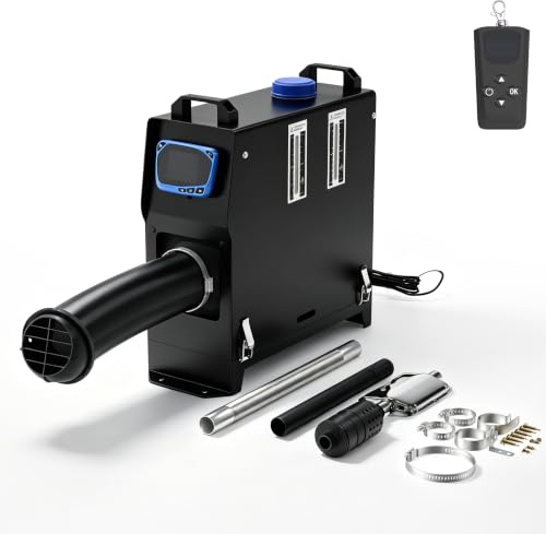 ACXIN Riscaldatore diesel per campeggio, nero