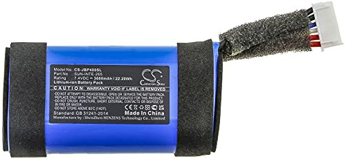 3000 mAh / 22,20 Wh Batterie de rechange pour JBL PartyBox On-The-Go, SUN-INTE-265