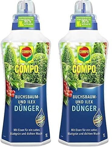 Compo Buchsbaumdünger flüssig 1 l (Packung mit 2)
