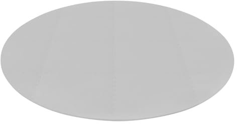 WooDerson Eva-Padding Tapis de sol rond pour jacuzzi 196 cm - Tapis de sol rond pour piscines extérieures, jacuzzis - Idéal pour l'intérieur et l'extérieur (gris)