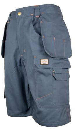Unbreakable Kestrel Mens Shorts Comfortable & Durable Work Shorts for Men Multi Pocket Triple Stitched Seam YKK Zip