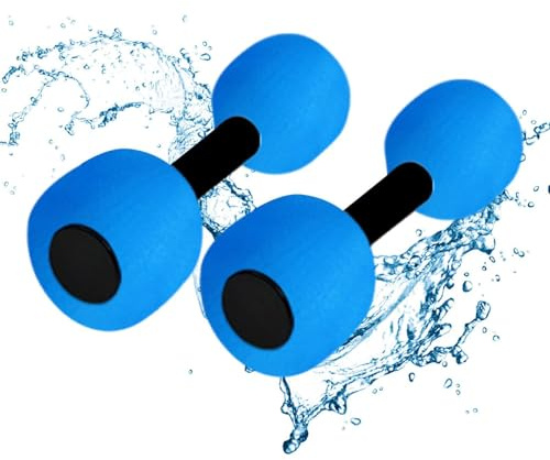 Wassergymnastik-Hanteln 2-teiliges hochdichtes EVA-Fitness-Trainingsgerät