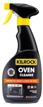 Kilrock Oven Cleaner Spray 500ml | Heavy Duty Oven Cleaning Spray | Removes Burnt-On Grease, Fat & Food Residue | Suitable for Ovens, Grills & BBQ Racks