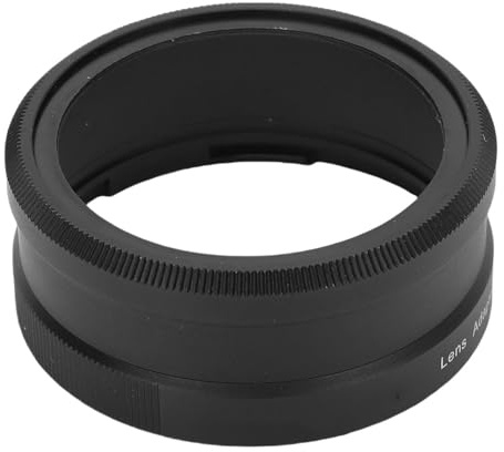 Topiky GR3 Camera Lens Adapter Ring Black Finish Seamless Integration with Filter Lens Hood