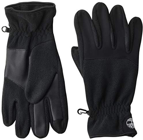 Timberland Guanti in Pile ad Alte Prestazioni con Tecnologia Touchscreen Freddo, Nero, XL Uomo