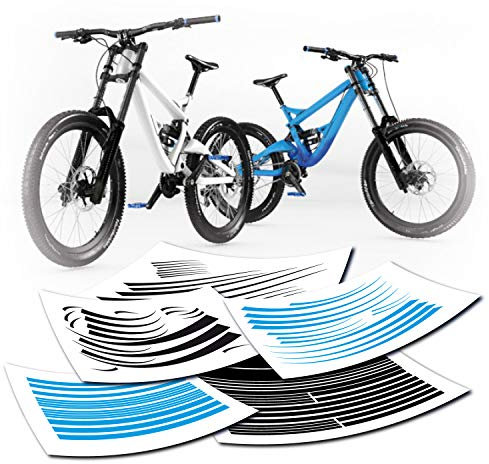 style4Bike Fahrradaufkleber Fahrrad Aufkleber Streifen Sets | klein