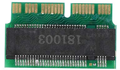 Convertissez la Carte Adaptateur, SSD sur M.2 NGFF Convertisseur Adapter Adapter Adapter Adapter Adapter Carte de Disque Dur pour 2013 2014 Remplacement 2015 pour Air/Pro