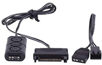 Alphacool Aurora Eiscontrol (Ice Control) aRGB Controller, Schwarz