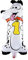 Folienballon Zahl 40 cm im Tier-Design für Luftbefüllung - für Geburtstag Hochzeit Party - Ballon im Zahlen-Design Jubiläum Geschenk Luftballon Zahlenballon riesen Nummer Deko Kinder Deko (Zahl 1)