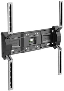 Meliconi Slimstyle Plus 400 ST, supporto inclinabile ultra sottile da parete per TV a schermo piatto da 40’’ a 82’’, orientabile in verticale