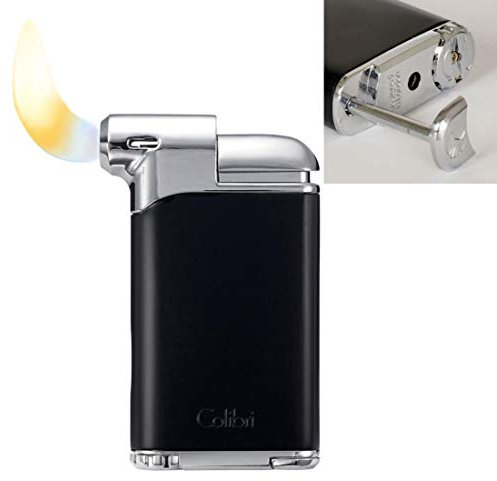 Lifestyle-Ambiente Colibri Pfeifenfeuerzeug Pacific II mit Pfeifenstopfer inkl Tastingbogen