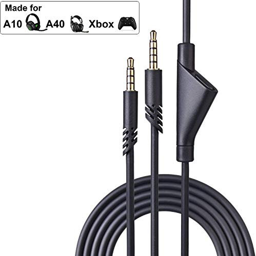 baolongking Replacement Astro A10 Volume Cable Cord with Volume Control Function Also Works with A40/A40TR Gaming Headsets Xbox one ps4 Controller2m
