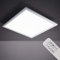 IMPTS LED Panel Deckenleuchte Dimmbar, 40 x 40 cm Extra Flache Deckenpanel Leuchten Deckenlampe mit Fernbedienung Farbtemperatursteuerung einstellbar 3000K-6500K 20W 1950 Lumen