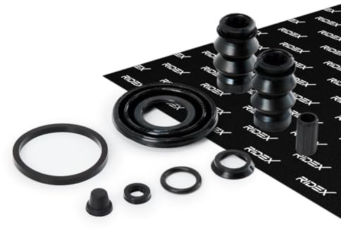 RIDEX 405R0162 Bremssattel-Reparatursatz Kompatibel mit OPEL Corsa D Schrägheck S07, FIAT GRANDE PUNTO 199, PEUGEOT 207 WA, WC 207 CC WD, TOYOTA AURIS NRE15, ZZE15, ADE15, ZRE15, NDE15