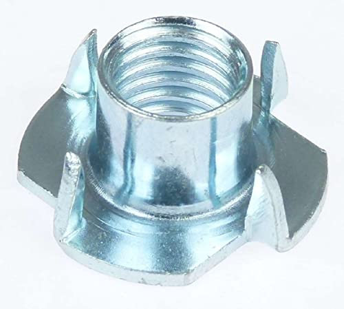 50 Stück M4 Einschlagmutter Einschlagmuttern Stahl galvanisch verzinkt Einpressmutter Einpressmuttern (M4, 50)