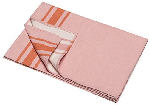 David Fussenegger Kinderdecke Lima 'Elefanten' 100 x 140 cm Rosa