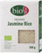 BIOASIA Arroz jazmín ecológico, arroz de grano largo, para diversos platos de arroz, 1 x 500 g