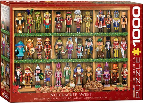 empireposter Weihnachtliche Nussknacker - 1000 Teile Puzzle im Format 68x48 cm + Deluxe 3er Set Puzzle Zubehör
