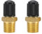 VOBOR 1/4 NPT Messing Luchtcompressor 2 Stück 1/4 Zoll Messing Reifen Luftkompressor Luftventil Prüfventil Autoventil Tank Füllventile Reifenventil 1/4 Adapter Felgenventile für Auto PKW LKW