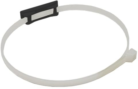 Kair Round Ducting Pipe Retaining Clip 100mm to 150mm Universal Support Bracket for Plastic Duct or Flexible Hose - Pack of 2