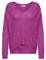 JdY Damen JDYNEW Megan L/S Pullover KNT NOOS Strickpullover, Purple Orchid/Detail:W.White PLY, M