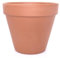 meindekoartikel Italienischer Terracotta Topf Blumentopf Pflanztopf Tontopf wiederverwendbar witterungsbeständig (Ø 21 cm)