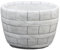 gartendekoparadies.de Pot de fleurs avec motif tonneau en bois L en fonte - Hauteur : 31 cm - 32 l - 26 kg - Gris - Résistant au gel - Pour l'extérieur