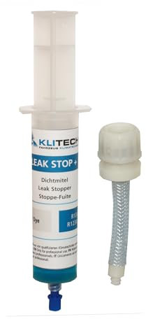 Lube1 Leak Stop+ Kartusche - Klimaanlagen Dichtmittel für die Autoklimaanlage, Verschließt undichte Stellen bis zu 0,5mm an Gummi- und Metallteilen