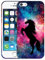 GlamCase for iPhone 5 / 5S / SE 1st Gen, iPhone 5 / 5S / SE 1st Gen Case - Horse Galaxy Space Stars Design Printed Cute Plastic Hard Protective Designer Back Case for iPhone 5 / 5S / SE 2016