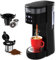 Sunvivi 3 in 1 single serve coffee maker, coffee maker for K-Cup pods, ground coffee and teas, 8-14 oz beer sizes, 30 oz removable water reservoir, 2 cup trays, function