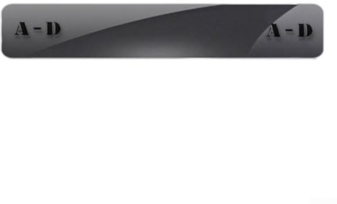 6 Album Organizers Shelf Storage CD Horizontal Alphabet Sorting (LP Horizontal)