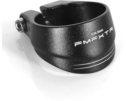 HOUSON Abrazadera para sillín de bicicleta, aleación de aluminio, 31,8 mm, 34,9 mm, para sillín de bicicleta, 31,8 mm, color negro