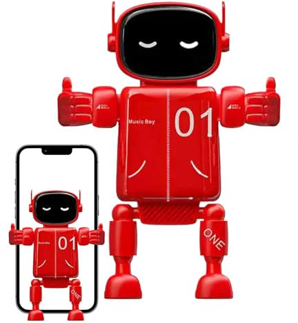 Supporto per telefono cellulare da auto | Supporto per telefono cellulare | Supporto per telefono con design robot | Supporto per auto per bocchetta dell'aria, supporto per telefono cellulare