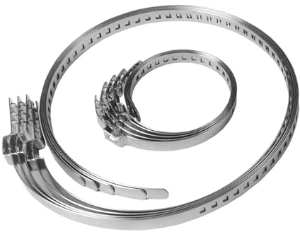 10 Pièces Collier Soufflet Cardan Universel, Soufflet de Cardan Universel | Petit Collier pour Soufflet de Cardan en Acier Inoxydable, Collier de Serrage de Soufflet d'essieu Ajustable pour VéHicules