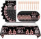 61pcs 60th Birthday Decorations, Rose Gold 60th Birthday Party Tableware For Ladies, Including Tablecloths, 7-Inch Plates, Napkins And Forks, 60th Plates And Napkins (For 20 Guests) (60)