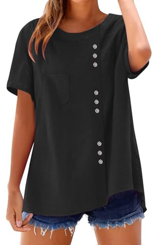 Oferta Ropa Mujer Blusas De Mujer Elegantes Blusa Negra Camisa Elegante Verano Camiseta Media Manga Rosa Moda Primavera 2025 Lino Beige Deporte Corta Polo 3/4 Vestidos Tallas Grandes Tirantes