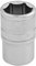 Draper Expert 1/2 17mm Square Drive Socket | 6 Point Hex Socket | Chrome Vanadium Steel Wrench Accessory | 16607, Blau