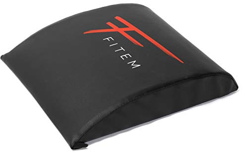 Fitem AB Mat Gymnastikmatte für Sixpacks, Bauchmuskeln, Rückenmuskulatur und Lendenwirbelwirbeltraining, Abmessungen: 30 x 37 x 7 cm