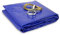 Poolabdeckung rund (Für 350-360 cm Stahlwandpools) – Sommer & Winter Abdeckplane – Ø 420cm Poolplanenmaß - Materialdichte 250g/m² - Pool UV- und Algenschutz - Inkl. Stahlseil und Spannschloss