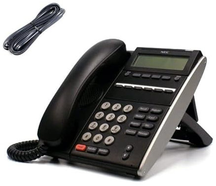 NEC - 6-Tasten-Digitalanzeigetelefon (TDM) DTL-6DE-1 (Schwarz) TEL