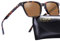 CARFIA Polarisierte Herren Sonnenbrille mit Rechteckig Acetatrahmen, 100% UV-Schutz Sportliche Sonnenbrille