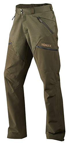 Härkila wasserdichte Jagdhose für Herren Agnar Hybrid - Atmungsaktive leise Pirschjagdhose mit ArcStretch(TM) und Lüftungsschlitzen, Größe:48
