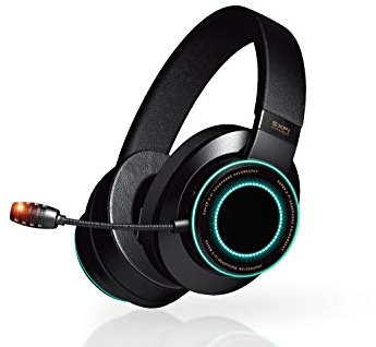 Creative SXFI Gamer USB-C Gaming Headset with Pro-Grade ANC CommanderMic, Super X-Fi Battle Mode Optimized for Action RPG and FPS on PC, PS4 and Nintendo Switch