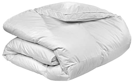 XDREAM Nature Daunendecke extra warm mit Außensteg | 90% Daunen / 10% Federn | Füllgewicht: 890g | Downpass und Öko-Tex Zertifiziert |135 x 200 cm