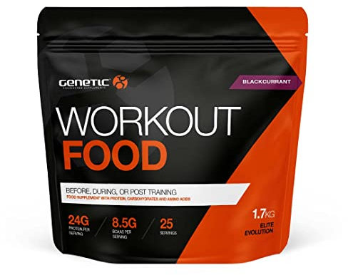 Intra Workout Powder - Genetic Supplements - Energy Powder - BCAA Amino Acids - Muscle Recovery - Vitamin Powder - Blackcurrant - 1.7kg
