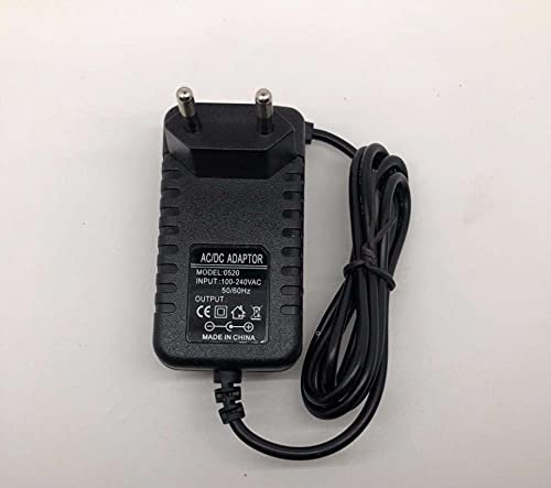 12V AC/DC Adapter Replacement for JADOO TV MAAX TV Planet ITV TV HDTV Box 12VDC Power Supply Cord Cable Wall Charger PSU (Note: with 12V Output NOT 5V Output)
