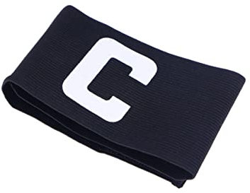 INOOMP Fußballartikel Outdoor Basketbälle Schwarz Basketball Kapitän Armbinden Kapitän Sportbänder Elastische Fußball Armbinde Fußball Kapitän Armbinde Fußball Kapitän Band Fußball